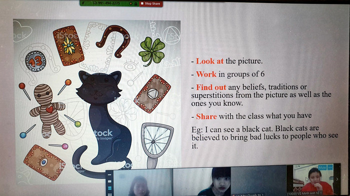 Giờ học Anh văn của học sinh Trường Trung học phổ thông Yên Hoa (Hà Nội). Ảnh: Nhà trường cung cấp. Giờ học Anh văn của học sinh Trường Trung học phổ thông Yên Hoa (Hà Nội). Ảnh: Nhà trường cung cấp.