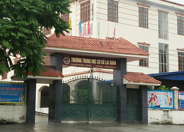 Nhiều khoản thu chi tại Trường Trung học cơ sở Lại Xuân được phụ huynh thắc mắc, cho rằng chưa đúng quy định (Ảnh: Lã Tiến) Nhiều khoản thu chi tại Trường Trung học cơ sở Lại Xuân được phụ huynh thắc mắc, cho rằng chưa đúng quy định (Ảnh: Lã Tiến)