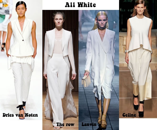 3. Váy, áo màu trắng: Tuy không phải gam màu lý tưởng cho thân hình béo tròn nhưng khó có thể phủ nhận màu trắng được đa số bạn gái yêu thích bởi dễ kết hợp màu sắc lại có vẻ đẹp thanh lịch, trang nhã và đặc biệt, không bao giờ lỗi mốt. Xem thêm: Diện áo sơ mi độc-điệu-đẹp/ Váy xinh chào hè 2012.