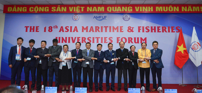 Hội nghị thường niên lần thứ 18 của Diễn đàn các Trường Đại học Hàng hải và Đánh cá Châu Á (AMFUF) Hội nghị thường niên lần thứ 18 của Diễn đàn các Trường Đại học Hàng hải và Đánh cá Châu Á (AMFUF)