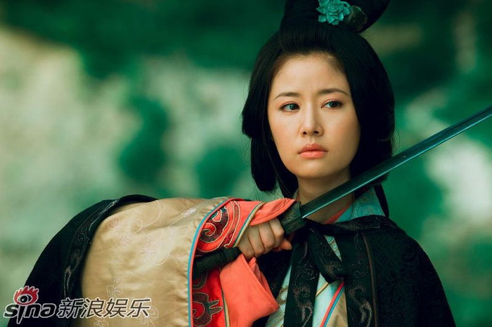 Lâm Tâm Như vai Tôn Tiểu Muội trong “Tam Quốc” 2010. Lâm Tâm Như vai Tôn Tiểu Muội trong “Tam Quốc” 2010.