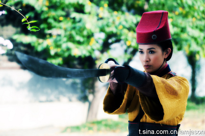 Xa Thi Mạn trong “Đới đao nữ bổ khoái”