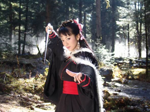 Trần Tử Hàm vai Quách Phù trong “Thần điêu đại hiệp”. Trần Tử Hàm vai Quách Phù trong “Thần điêu đại hiệp”.