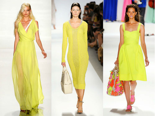Các nhà thiết kế liên tiếp tung ra bộ sưu tập vàng chanh, với nhiều mẫu váy xinh xắn, nữ tính. Các nhà thiết kế liên tiếp tung ra bộ sưu tập vàng chanh, với nhiều mẫu váy xinh xắn, nữ tính.