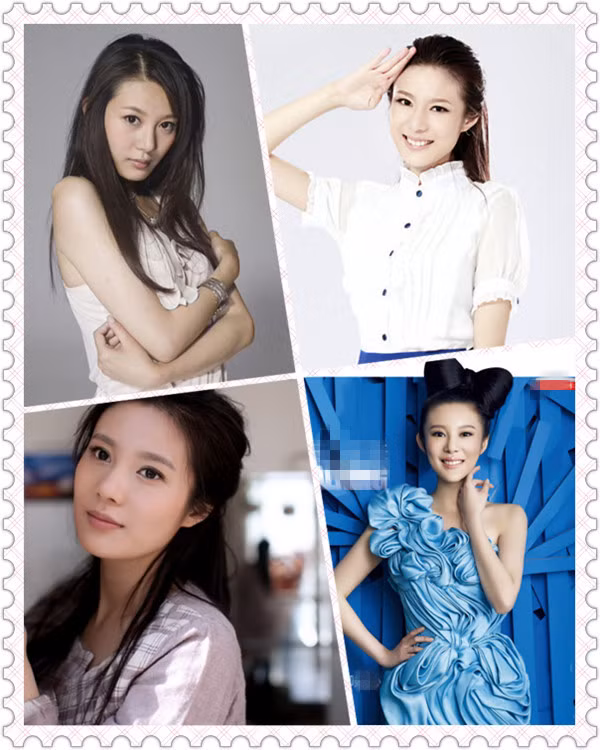 Ô Tĩnh Tĩnh trẻ trung, xinh đẹp ngoài đời.