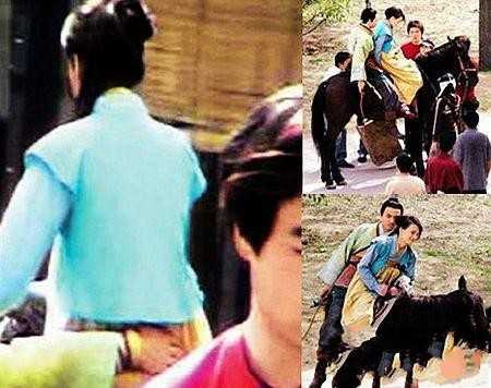 Thư Kỳ khi tham gia bộ phim “Nữ nhân rực lửa” cùng nam diễn viên Hoắc Kiến Hoa. Hai người những lúc đợi đến cảnh quay thường đi cạnh nhau thì thầm to nhỏ có vẻ rất thân mật, trong lúc Thư Kỳ tập cưỡi ngựa, Hoắc Kiến Hoa thường lấy tay đụng chạm vào... mông của người đẹp, dù trong thời gian rất ngắn nhưng hành động này thường xuyên lặp lại đã khiến người khác phải chú ý.