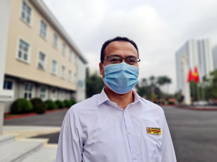 Phó giáo sư, Tiến sĩ Nguyễn Minh Đức, Phó hiệu trưởng Trường Đại học Hàng Hải cho biết, nhà trường đã lên sẵn kế hoạch dạy học trực tuyến trong tình hình dịch bệnh kéo dài (Ảnh: Lã Tiến) Phó giáo sư, Tiến sĩ Nguyễn Minh Đức, Phó hiệu trưởng Trường Đại học Hàng Hải cho biết, nhà trường đã lên sẵn kế hoạch dạy học trực tuyến trong tình hình dịch bệnh kéo dài (Ảnh: Lã Tiến)