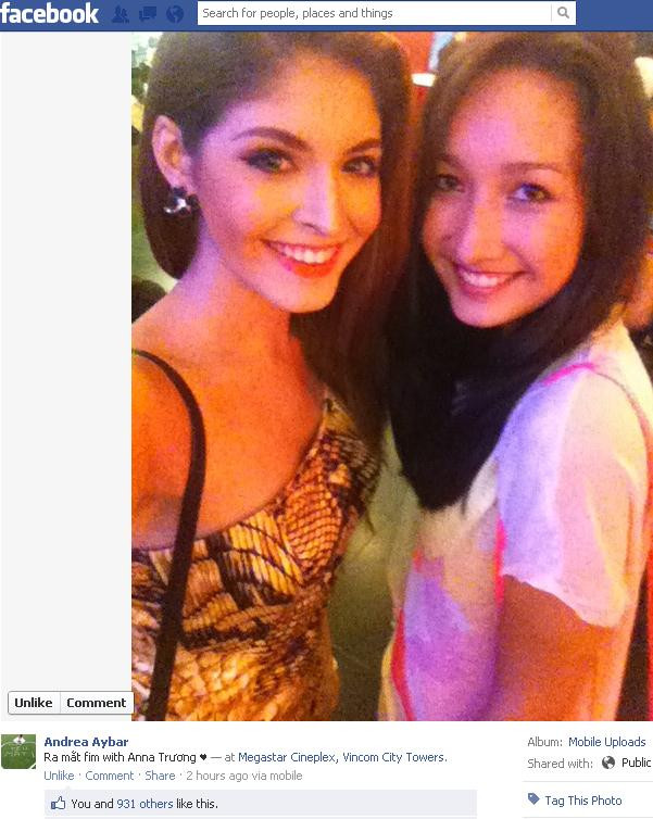 Andrea (trái) và Anna Trương