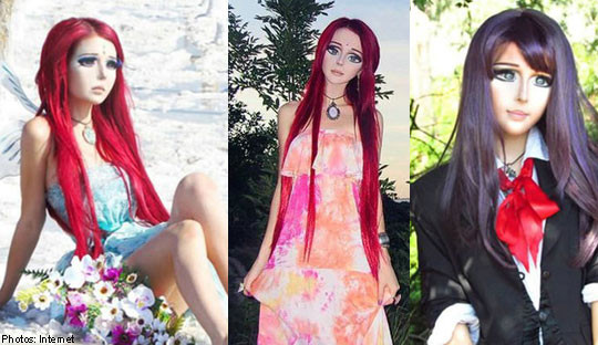 Ngoại hình hiện tại của búp bê sống Ukraine. Ngoại hình hiện tại của búp bê sống Ukraine.