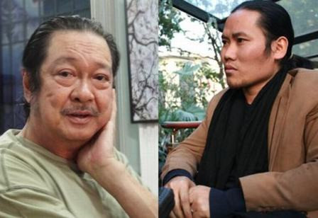 Danh hài Vượng Râu và nghệ sĩ Chánh Tín