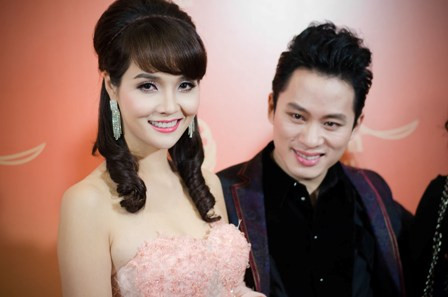 Diễn viên Mai Thu Huyền và ca sĩ Tùng Dương