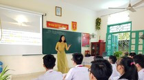 Tiết dạy Language Focus minh họa cho học sinh lớp 9 của giáo viên Vũ Thị Phượng (Ảnh: Lã Tiến) Tiết dạy Language Focus minh họa cho học sinh lớp 9 của giáo viên Vũ Thị Phượng (Ảnh: Lã Tiến)