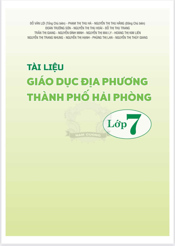 Cuốn tài liệu Giáo dục địa phương lớp 7 mới được gửi tới các nhà trường ở dạng PDF (Ảnh: Lã Tiến) Cuốn tài liệu Giáo dục địa phương lớp 7 mới được gửi tới các nhà trường ở dạng PDF (Ảnh: Lã Tiến)