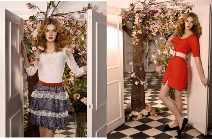 Nhưng nếu bạn yêu thích chất ren mỏng này, hãy giảm độ “sexy” bằng phương pháp chọn chiếc váy có lớp vải voan mỏng màu da bên trong hoặc chọn kiểu.