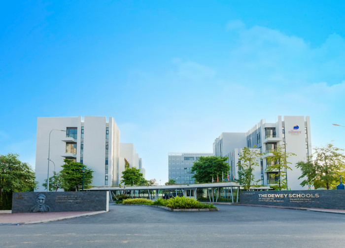 The Dewey Schools Hải Phòng là một trong số ít trường tại Hải Phòng thực hiện tốt việc công khai theo quy định của Bộ Giáo dục và Đào tạo (Ảnh: LT) dewey-3.jpg