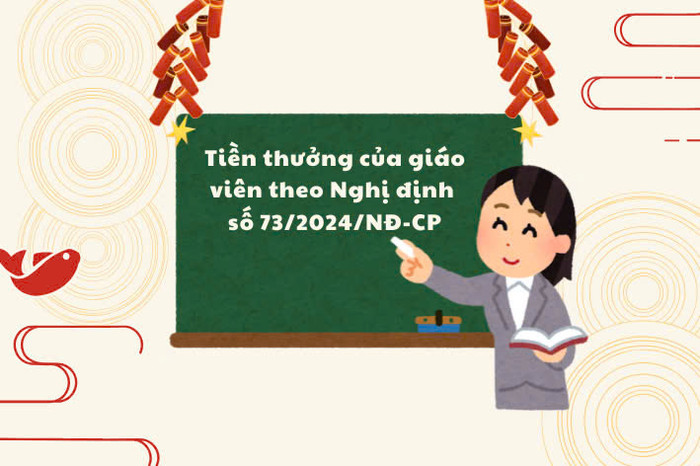 Nhiều giáo viên đang mong mỏi nhận được khoản tiền thưởng theo Nghị định 73. (Ảnh minh họa: Phương Thảo) thuong-tet-.jpg