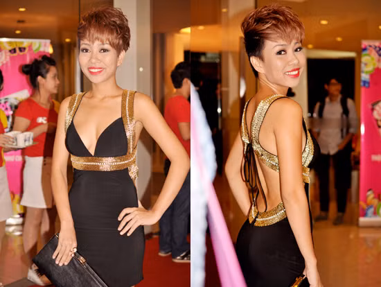 Thảo Trang gây bất ngờ với váy khoe lưng ong nuột nà, cho thấy nét quyến rũ, nữ tính. (Ảnh: Xz) Xem thêm: Top những chiếc váy khoe lưng táo bạo của Sao Việt Thảo Trang gây bất ngờ với váy khoe lưng ong nuột nà, cho thấy nét quyến rũ, nữ tính. (Ảnh: Xz) Xem thêm: Top những chiếc váy khoe lưng táo bạo của Sao Việt