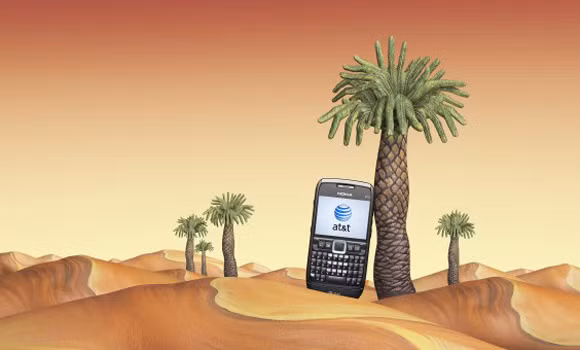 Sa mạc ở châu Phi.