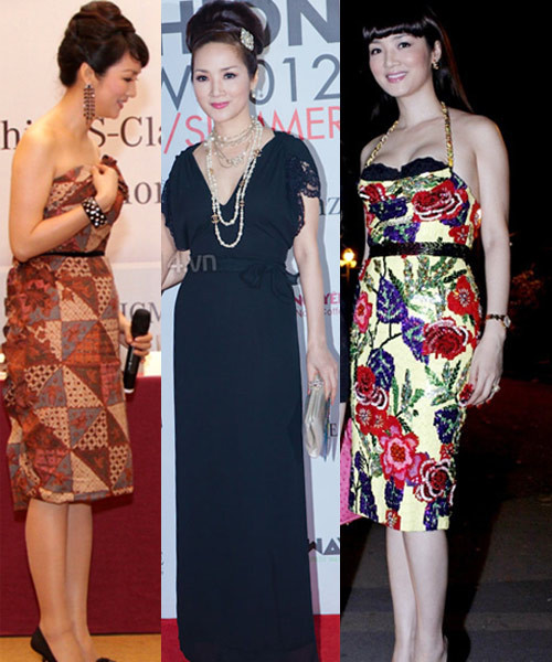 Ở độ tuổi của mình, hoa hậu nên mặc những kiểu váy ngang gối hoặc trùm gót sẽ đẹp, quý phái và hài hòa hơn nhiều. Xem thêm: Những bộ váy đẹp nhất trong lịch sử Oscar. Ở độ tuổi của mình, hoa hậu nên mặc những kiểu váy ngang gối hoặc trùm gót sẽ đẹp, quý phái và hài hòa hơn nhiều. Xem thêm: Những bộ váy đẹp nhất trong lịch sử Oscar.