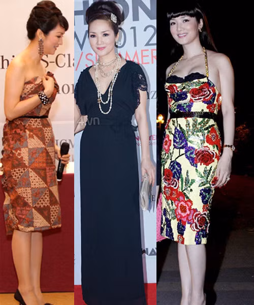 Ở độ tuổi của mình, hoa hậu nên mặc những kiểu váy ngang gối hoặc trùm gót sẽ đẹp, quý phái và hài hòa hơn nhiều. Xem thêm: Những bộ váy đẹp nhất trong lịch sử Oscar.