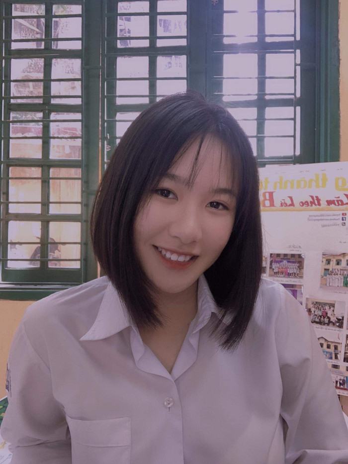 Em Nguyễn Thị Thùy Dương (học sinh lớp 12, Trường Trung học phổ thông Ngô Quyền, Hải Phòng) trúng tuyển 12 trường đại học tại Mỹ (Ảnh: Nhân vật cung cấp) Em Nguyễn Thị Thùy Dương (học sinh lớp 12, Trường Trung học phổ thông Ngô Quyền, Hải Phòng) trúng tuyển 12 trường đại học tại Mỹ (Ảnh: Nhân vật cung cấp)