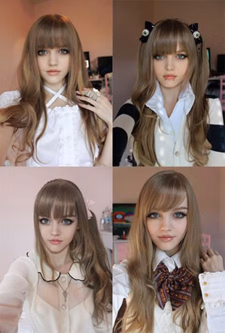 Hiện thân của búp bê barbie...? (Ảnh: HB) Xem thêm: "Cơn sốt thiên sứ 9X": có vượt mặt được Jang Na Ra.