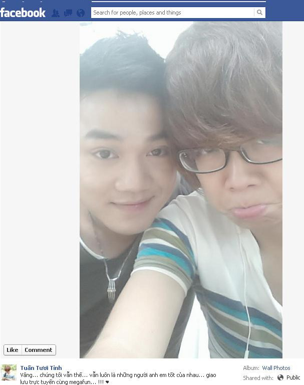 Sự tái hợp của 2 hotboy đội Hà Hồ là Bùi Anh Tuấn và Hồng Dương đã thành công ngoài sức tưởng tượng và được sự hưởng ứng cũng như ủng hộ của các bạn trẻ,những người hâm mộ của hai anh chàng này