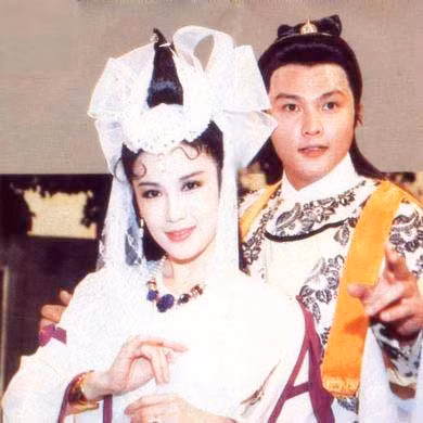 Tống Võng Lăng vào vai Vương Ngữ Yên trong Thiên Long Bát Bộ phiên bản 1991.