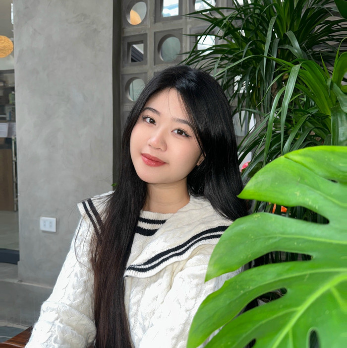 Phạm Thị Khánh Hiền - sinh viên lớp D15 chuyên ngành Kiểm toán năng lượng, Phó Bí thư Liên chi đoàn Khoa Quản lý Công nghiệp và Năng lượng. Ảnh: NVCC. 9b323f169c887dd62499.jpg