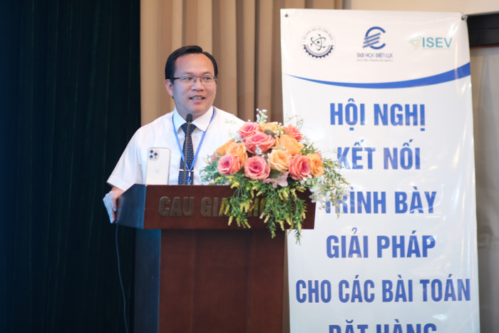 Thạc sĩ Chu Văn Tuấn - Phó Giám đốc Trung tâm Hỗ trợ việc làm và khởi nghiệp, Trường Đại học Điện lực. Ảnh: NTCC. IMG_8027.JPG