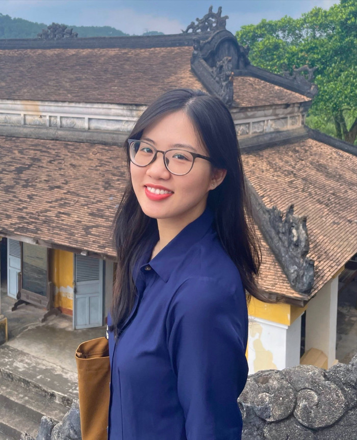 Chị Lê Hà Vân - Cựu sinh viên lớp K66A, Khoa Quản lý giáo dục, Trường Đại học Sư phạm Hà Nội. Ảnh: NVCC. 1. Ảnh cá nhân.jpg
