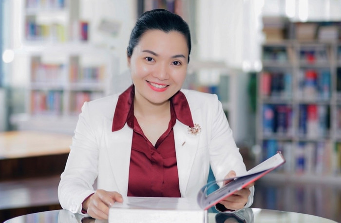 Phó Giáo sư, Tiến sĩ Võ Thị Ngọc Thuý - Hiệu trưởng Trường Đại học Hoa Sen. Ảnh: website nhà trường. Thuý .jpeg