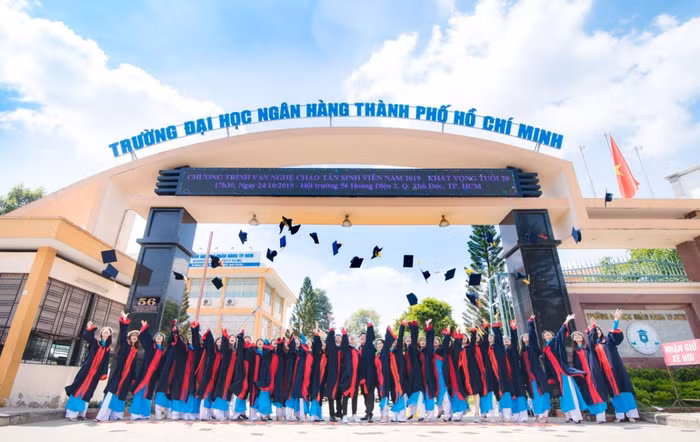 Sinh viên tốt nghiệp từ Đại học Ngân hàng TP HCM. Ảnh- Đại học Ngân hàng TP HCM .jpeg