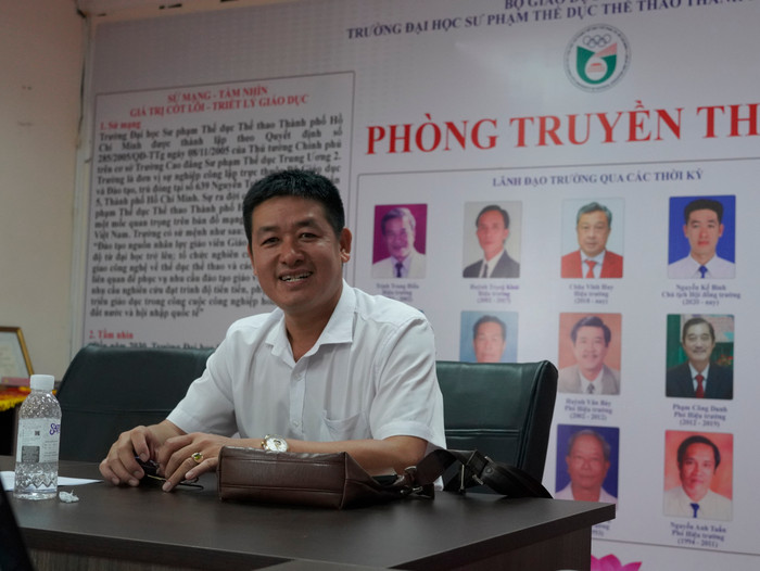 Tiến sĩ Nguyễn Kế Bình - Chủ tịch Hội đồng Trường Đại học Sư phạm Thể dục Thể thao Thành phố Hồ Chí Minh. Ảnh: NVCC. Nguyễn Kế Bình 1.jpeg