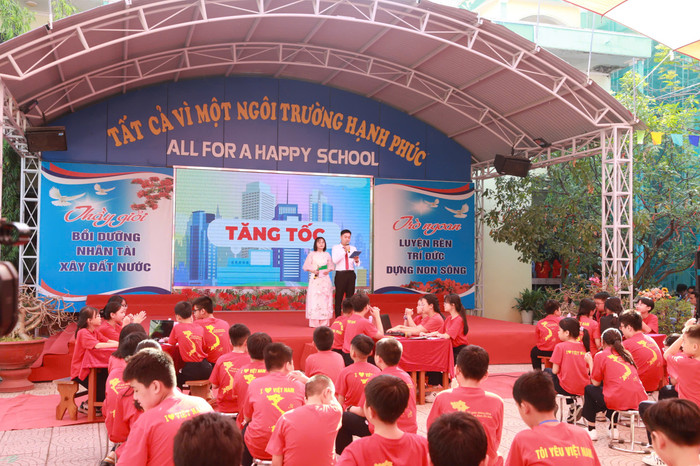 Tiết dạy minh hoạ tại chuyên đề (Ảnh: LT) GDVN_cd-thcs-le-chan-3.jpg
