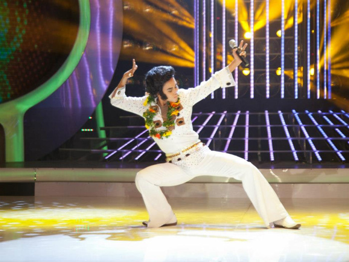 Thúy Uyên vào vai Elvis Presley Thúy Uyên vào vai Elvis Presley