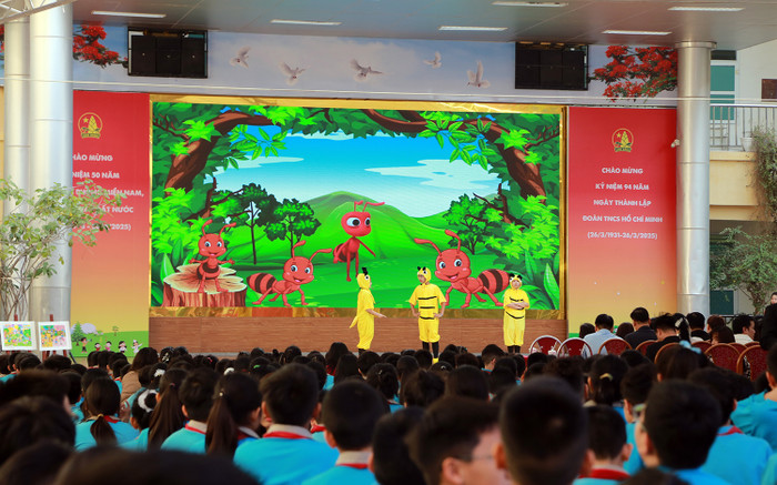 Các hoạt động của thầy và trò Trường Tiểu học Chu Văn An tại chuyên đề (Ảnh: LT) GDVN_cd-th-cva-14.jpg.JPG