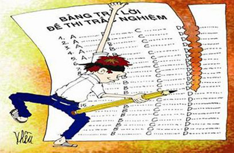 Môn toán làm từ dễ đến khó, môn hóa không học tủ, nháp thẳng vào đề thi Vật lý, đọc kỹ đầu đề môn ngoại ngữ....