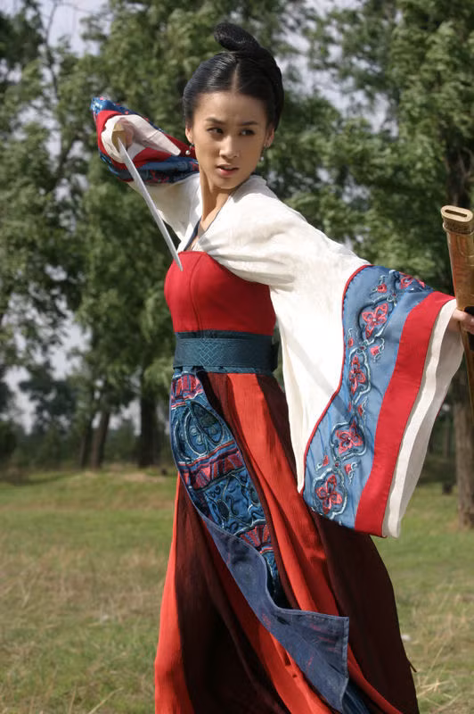 Huỳnh Thánh Y vai Tạ Dao Hoàn trong “Nhật Nguyệt lăng không”.