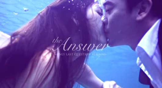 Krit và Woonsen trong phim "The Answer".