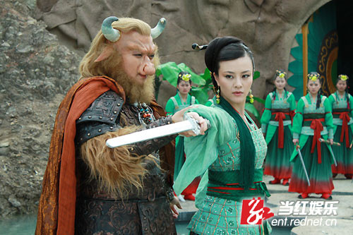 Lưu Mai vai Thiết Phiến công chúa trong “Tân Tây Du Ký”. Lưu Mai vai Thiết Phiến công chúa trong “Tân Tây Du Ký”.