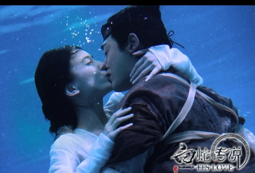 Huỳnh Thánh Y và Lâm Phong trong “Thanh xà Bạch xà”.