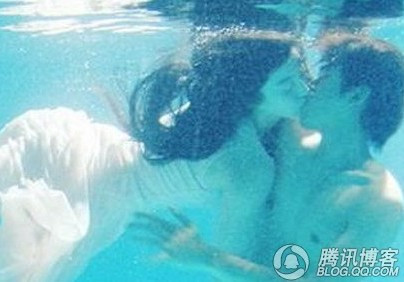 Phạm Băng Băng và Trần Bá Lâm trong phim “Phật Quan Âm”. Ảnh. QQ.