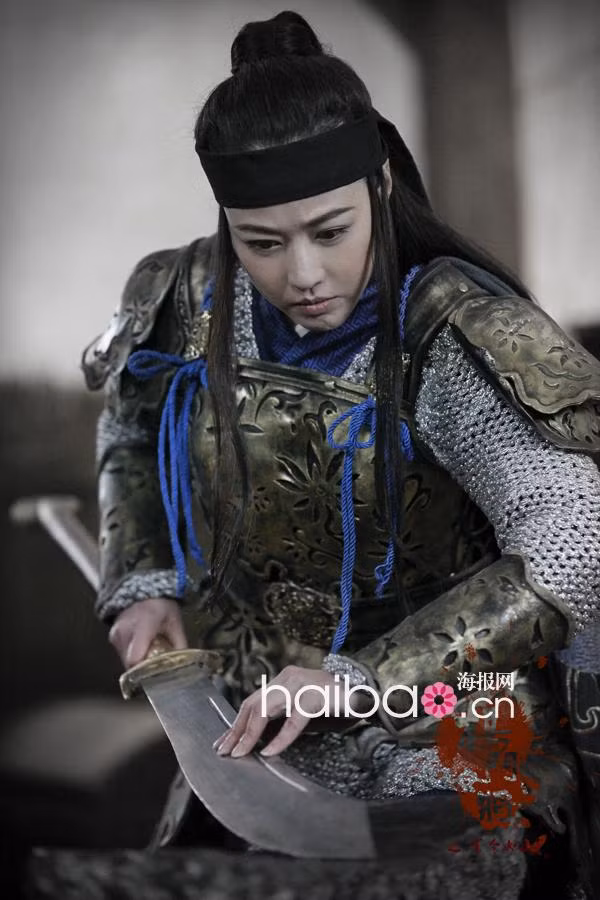 Chu Hải Mỵ vai Dương Ngũ nương trong “Dương môn nữ tướng”.