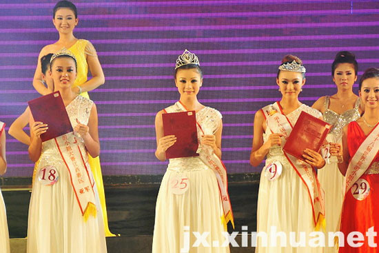 Top 3 Hoa hậu Du lịch thế giới tỉnh Giang Tây. Top 3 Hoa hậu Du lịch thế giới tỉnh Giang Tây.