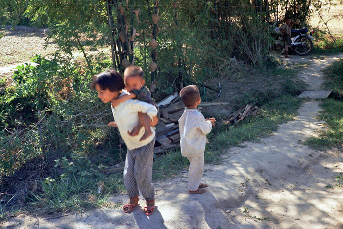 Bọn trẻ người nhà cô dâu cũng qua dự đám cưới. Bọn trẻ người nhà cô dâu cũng qua dự đám cưới.