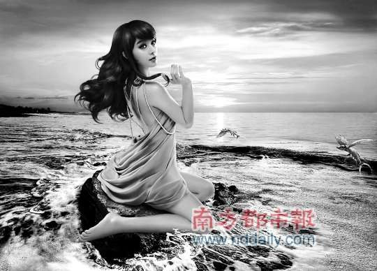 Mỹ nhân ngư Phạm Băng Băng trong bộ phim mới của Hollywood "The Sun and The Moon". Ảnh. nđdaily. > Phạm Băng Băng có khỏa thân trong lần đầu đóng phim Hollywood?