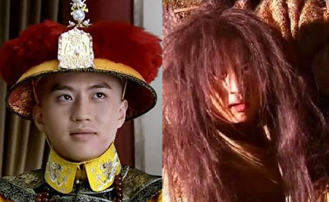 Nam diễn viên Đặng Siêu để lại ấn tượng tốt sau vai diễn trong phim “Thời niên thiếu của vua Thuận Trị”, thế nhưng trong “Ỷ thiên đồ long ký” - với tạo hình một dã nhân thì Đặng Siêu nom thật gớm ghiếc qua bàn tay hóa trang của nhân viên trang điểm. Nam diễn viên Đặng Siêu để lại ấn tượng tốt sau vai diễn trong phim “Thời niên thiếu của vua Thuận Trị”, thế nhưng trong “Ỷ thiên đồ long ký” - với tạo hình một dã nhân thì Đặng Siêu nom thật gớm ghiếc qua bàn tay hóa trang của nhân viên trang điểm.