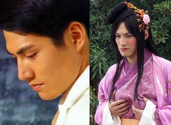 Hình ảnh giả gái của nam diễn viên Nghiêm Khoan. Hình ảnh giả gái của nam diễn viên Nghiêm Khoan.