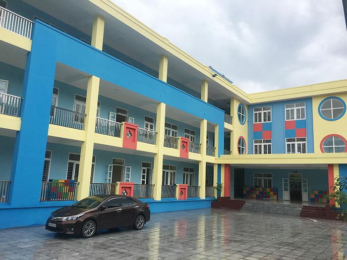Các phòng học của Trường Mầm non Cẩm Sơn 1 (phường Cẩm Sơn, thành phố Cẩm Phả) được xây mới khang trang (Ảnh: CTV) Các phòng học của Trường Mầm non Cẩm Sơn 1 (phường Cẩm Sơn, thành phố Cẩm Phả) được xây mới khang trang (Ảnh: CTV)